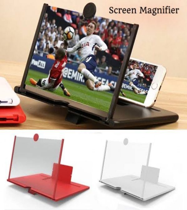 5. Excellent compatibility: whether you are for iPhone or an Android phone, the projector screen of the magnifying glass can be used with your device. 3D visual pleasure can avoid visual fatigue