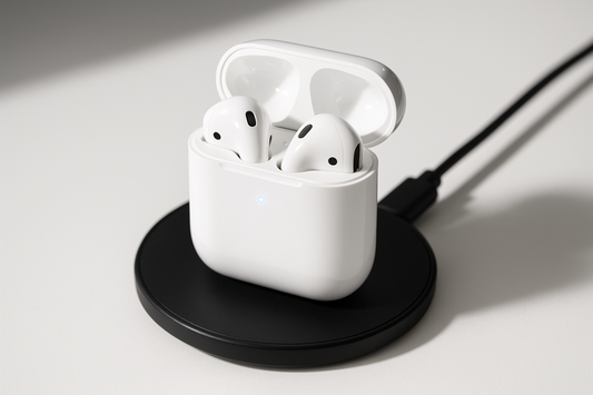 make a image of air pod charging wiresless